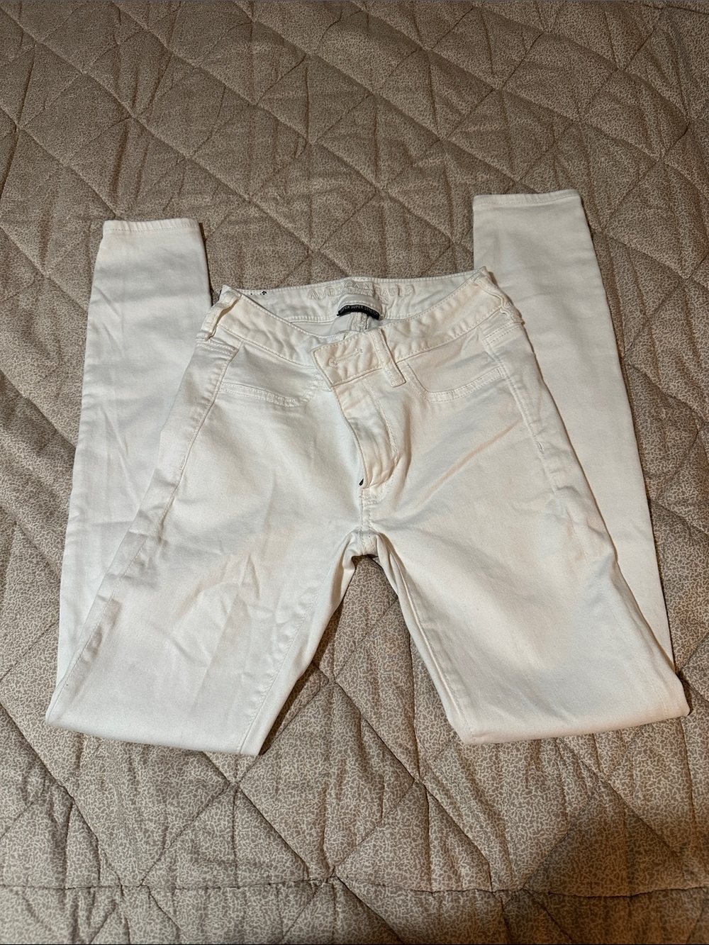 American Eagle Outfitters White Women’s High Rise Jeggings